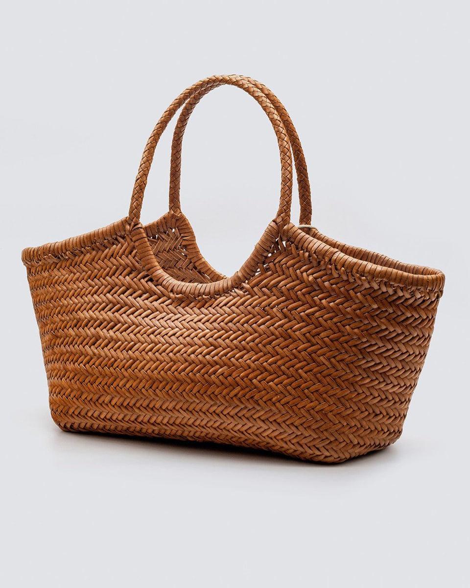 Dragon Diffusion Nantucket Basket - Big in Tan - Bliss Boutiques