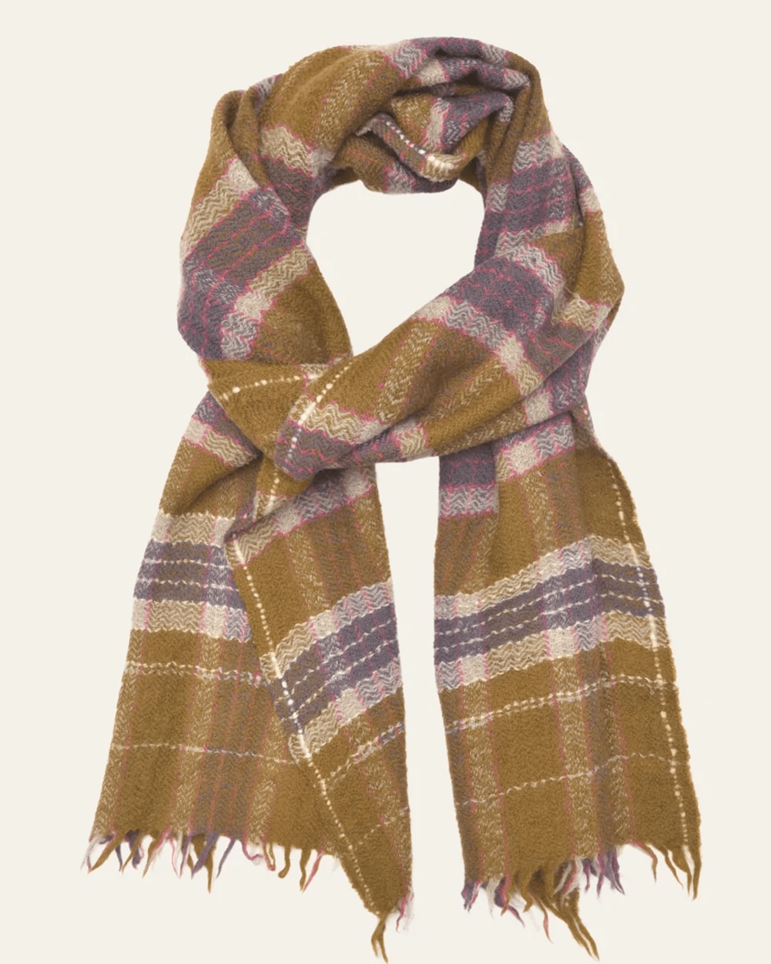 Pineapple Lain Boutique Classic Plaid Blanket Scarf