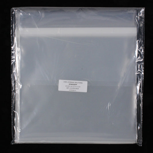 12 Dual Pocket Outer Sleeves w/ Two Flaps - 4mil (25 pack) – Vinyl Storage  Solutions