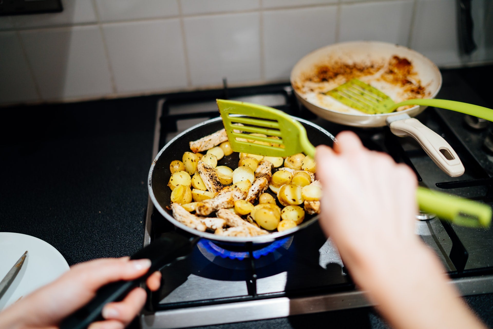 Cooking potatoes with Nutrients