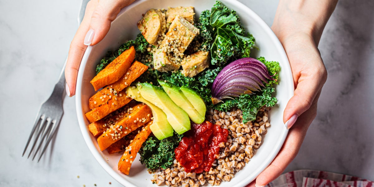 Image of a veggie bowl