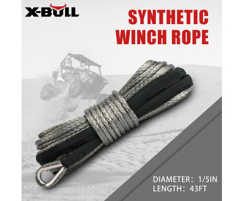 Winch Rope 10MM X 30M Synthetic Dyneema Sk75 Hook Car Tow Recovery Cab –  AussieOutbackStore