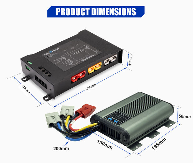 Powerhouse Lithium Run & Gun DC to DC Battery Chargers 16V