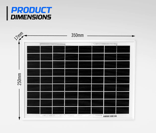 PANEL SOLAR 12V / 10W – BingWare Components