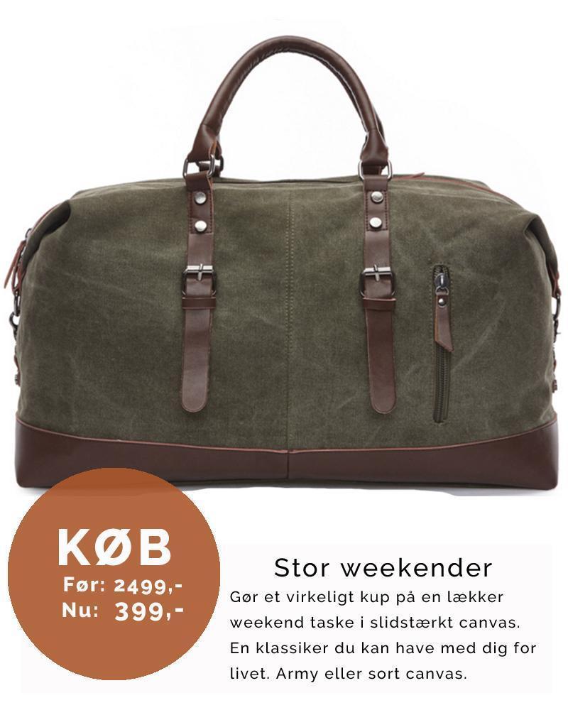 Weekender i canvas