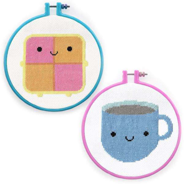 Teea & Cake Cross Stitch Patterns