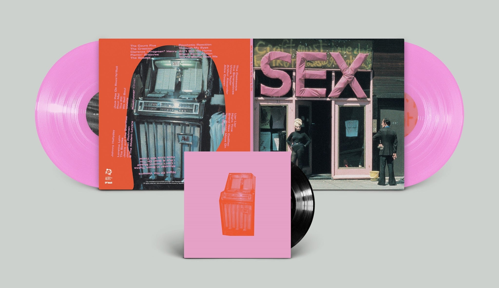 Sex Too Fast To Live To Young To Die Vinyl Ltd Ed Pink 2lp Gatefol