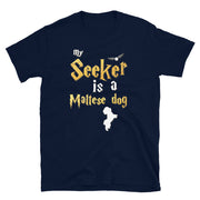 Maltese dog Shirt  - Seeker Maltese dog