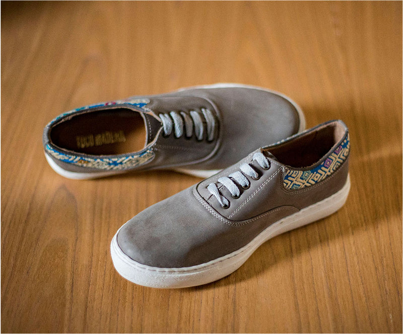 vans slip on piel