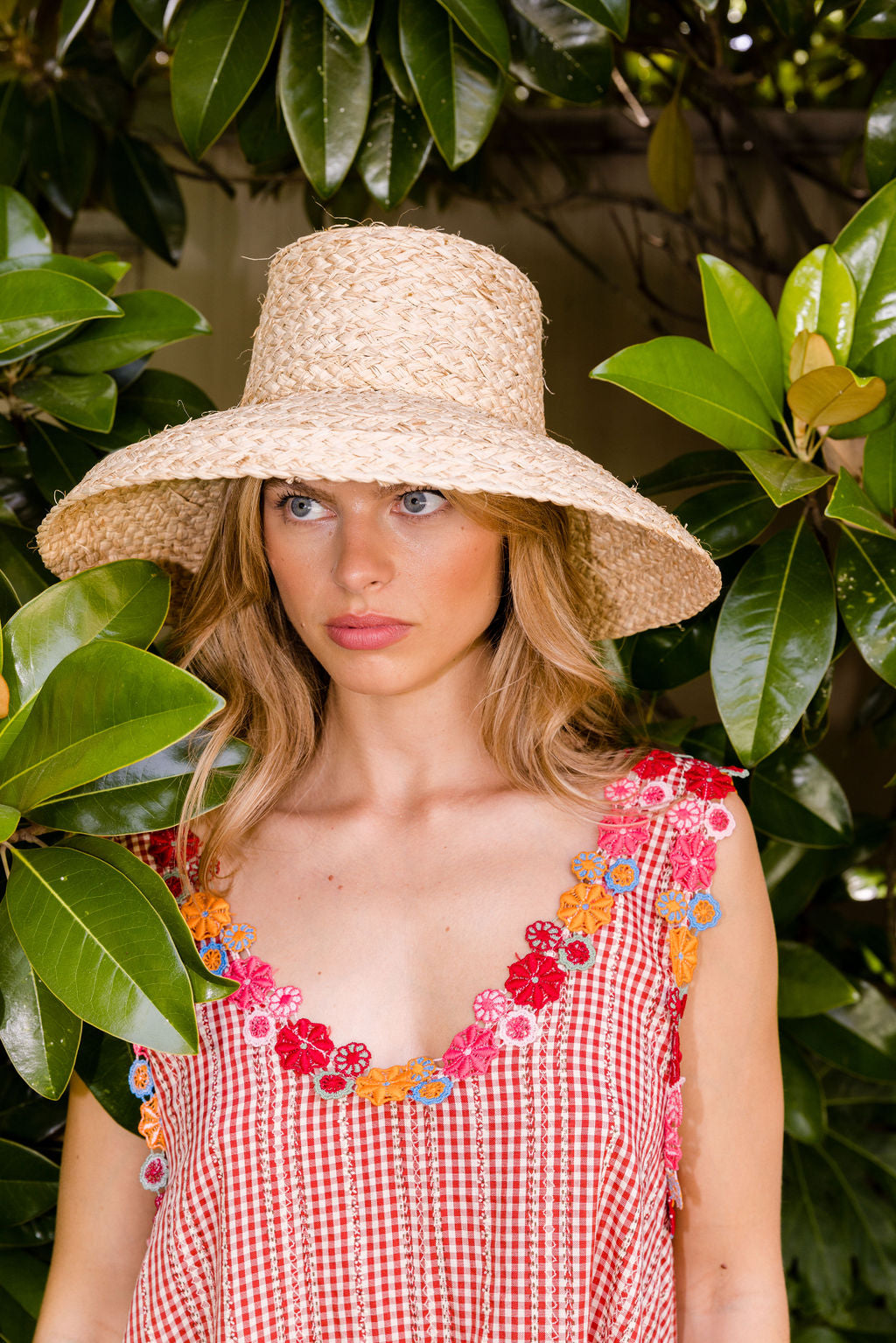 Round Straw Hat - La Vie Style House product image