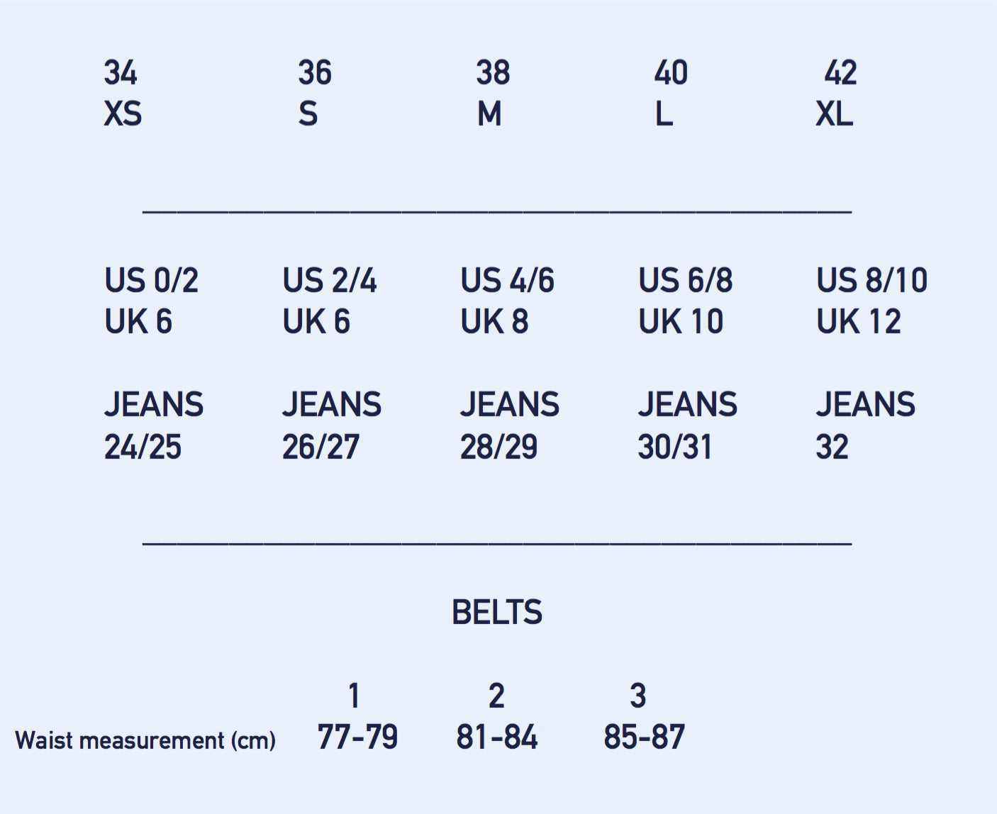 size guide faÇon jacmin a denim wardrobe for women size 26 jeans in us