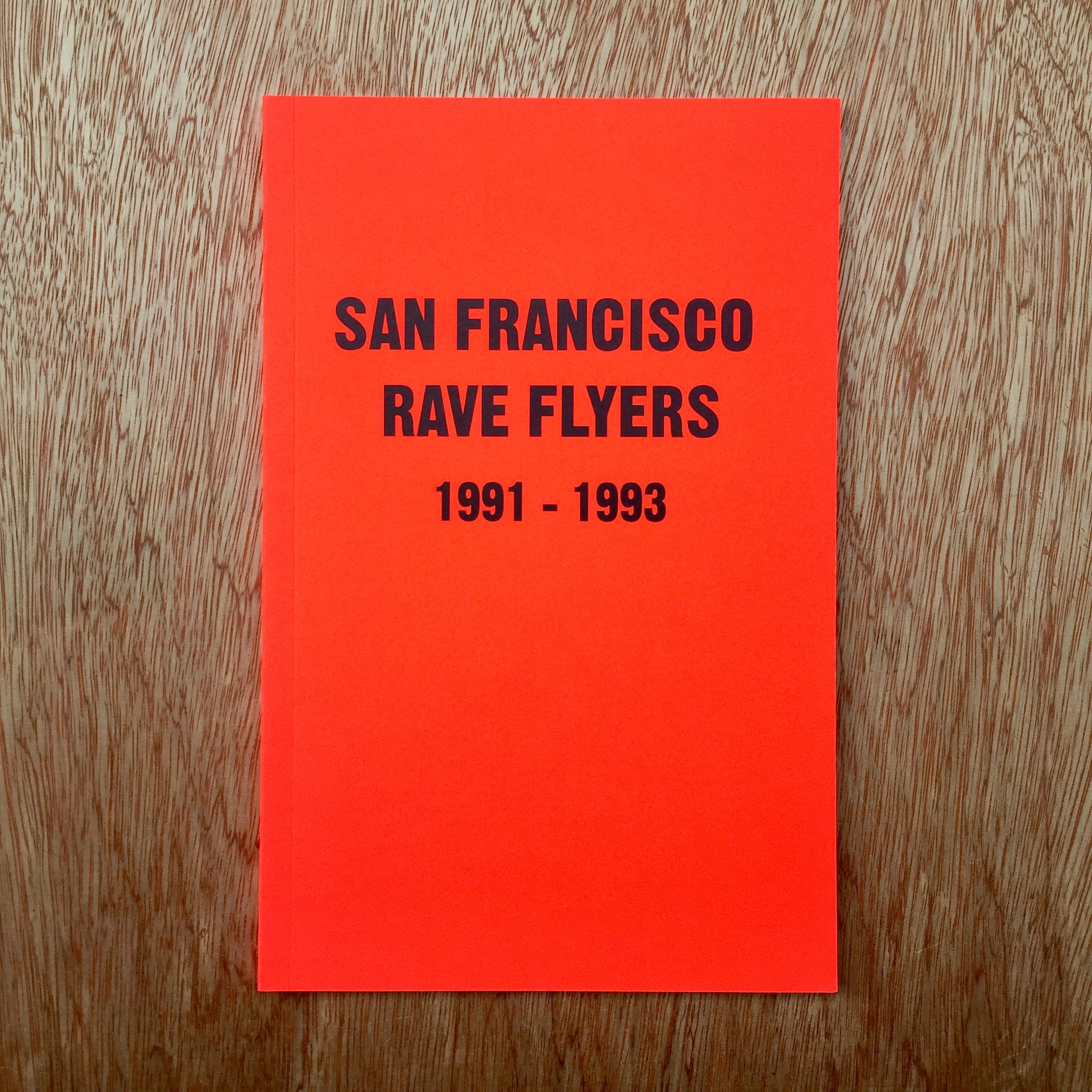 San Francisco Rave Flyers Rare Mags