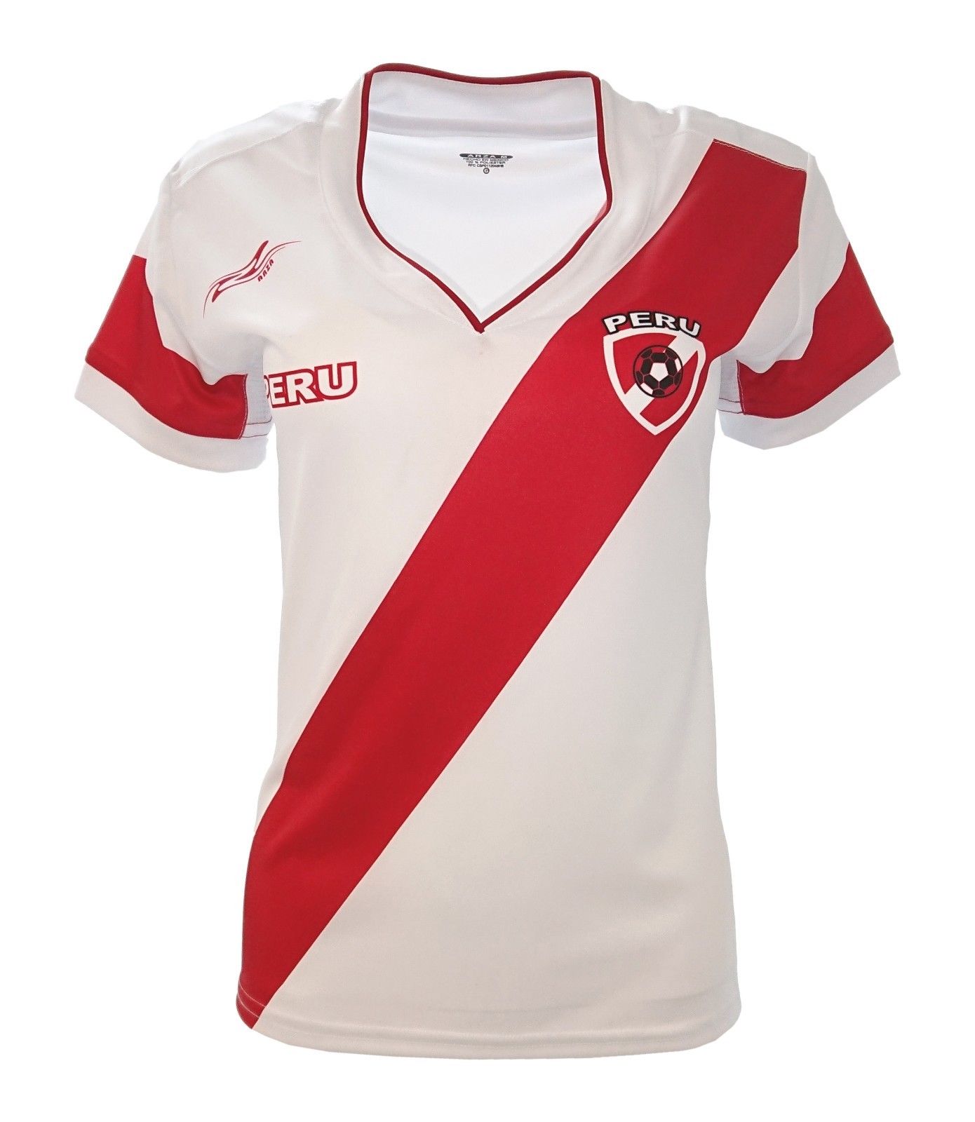 peru soccer jersey women's