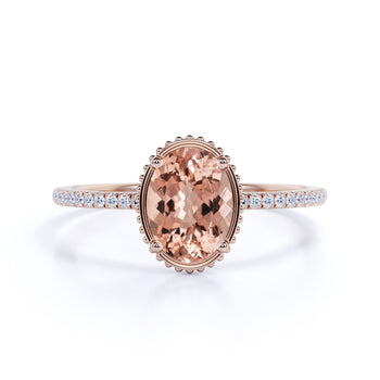 Morganite Rings — shygems.com