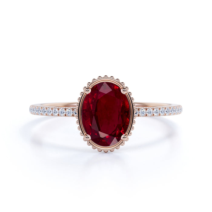 Limited Time Sale: 1.25 Carat Red Ruby 