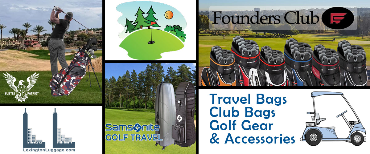 golf travel bags and gear bags and accessories
