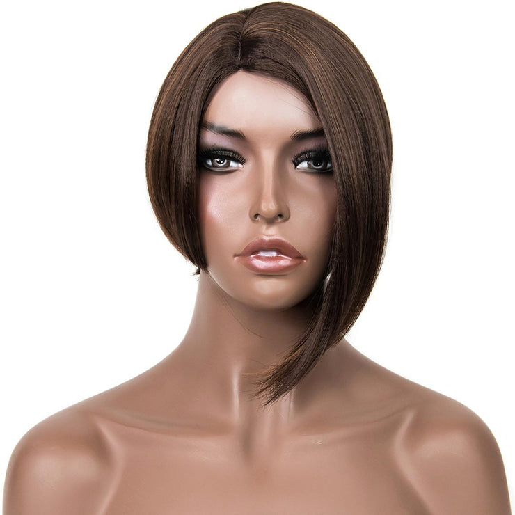 asymmetrical bob wig