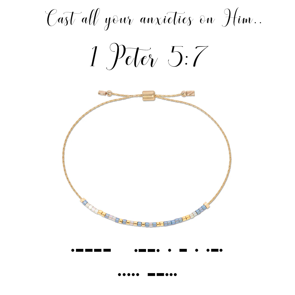 1 Peter 5:7 Bracelet
