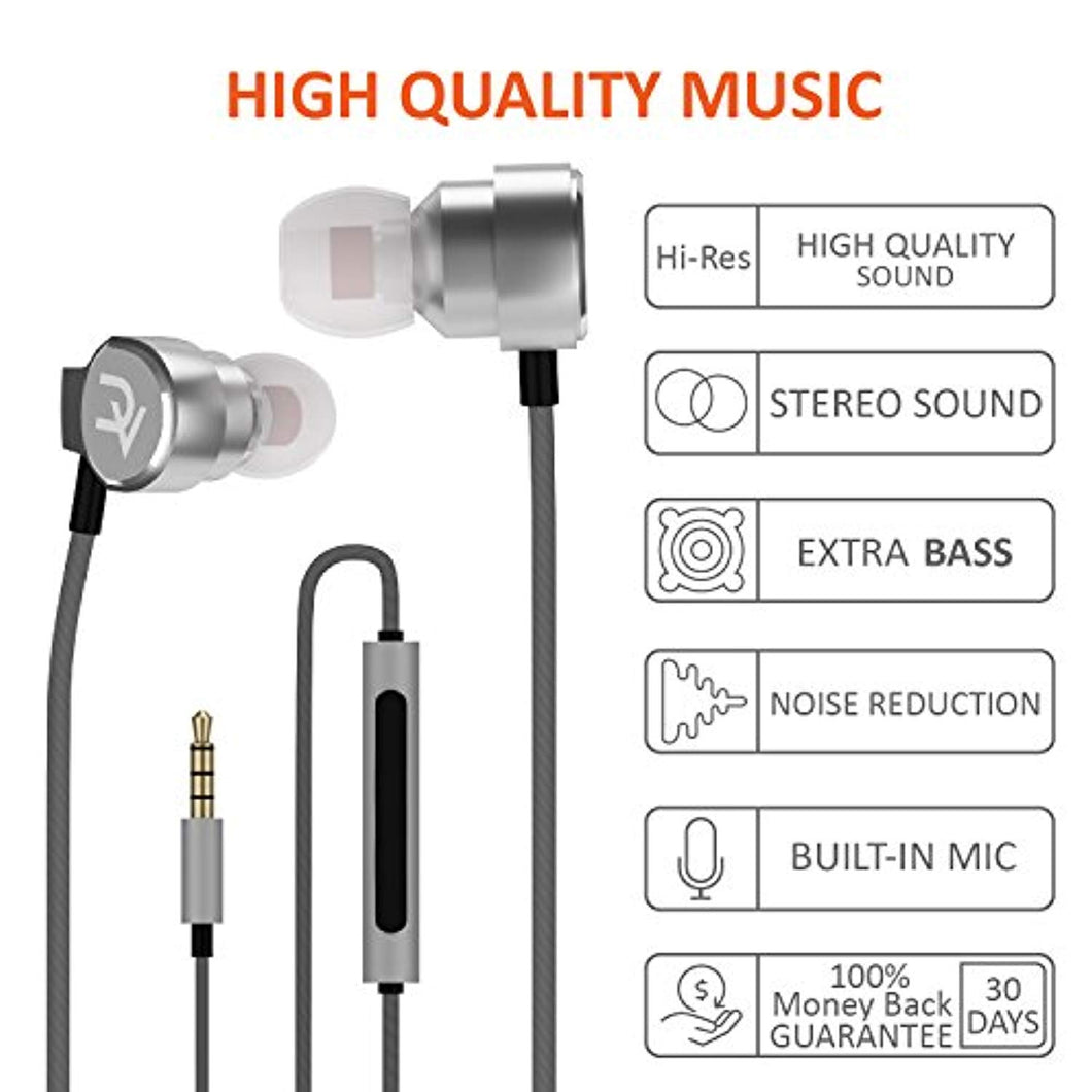 quality earbuds with microphone