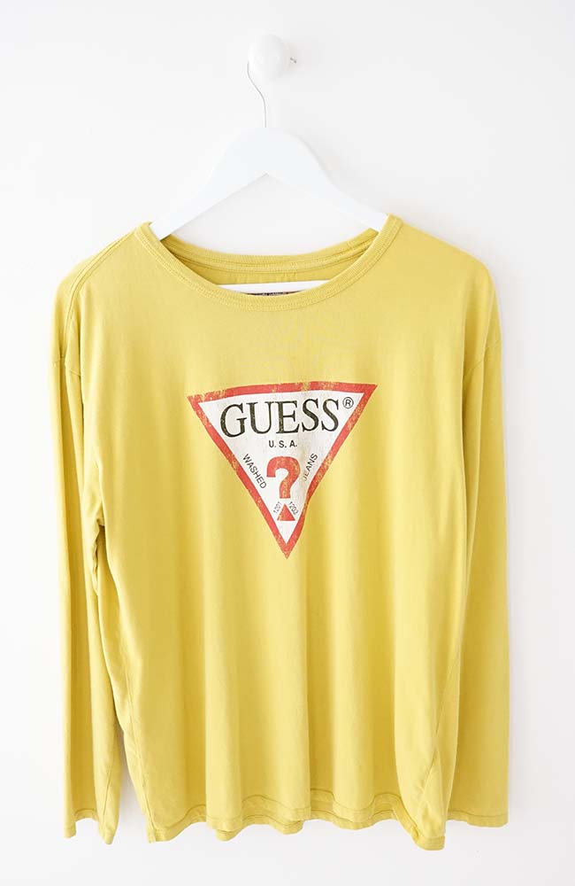 guess yellow top