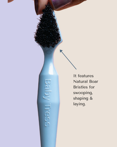 boar bristle edge brush