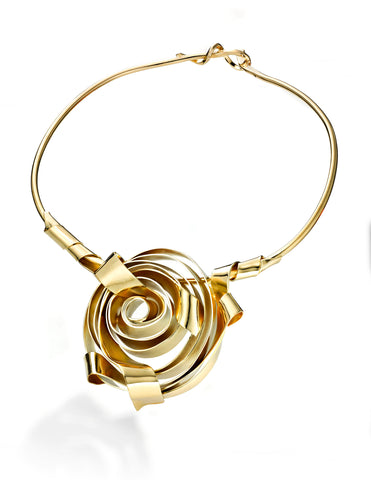 Arose necklace by Oblik Atelier 