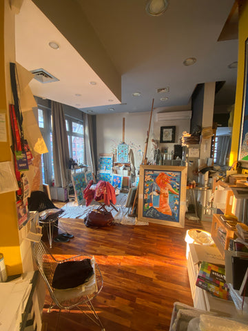 Adin Hebib's studio