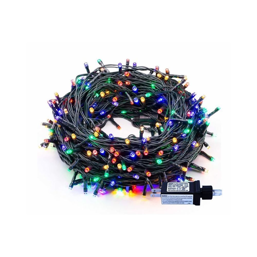 500 Colour LED Low Voltage Powered Fairy Lights 25m