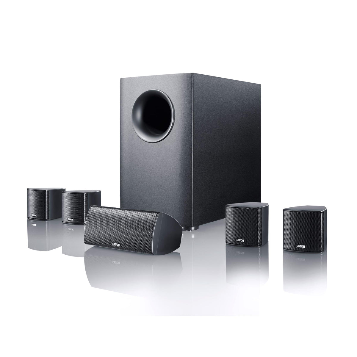 2x Mission M-CUBE SE+ Home Cinema Satellite Surround Speakers (PAIR) 並行輸入品  スピーカー