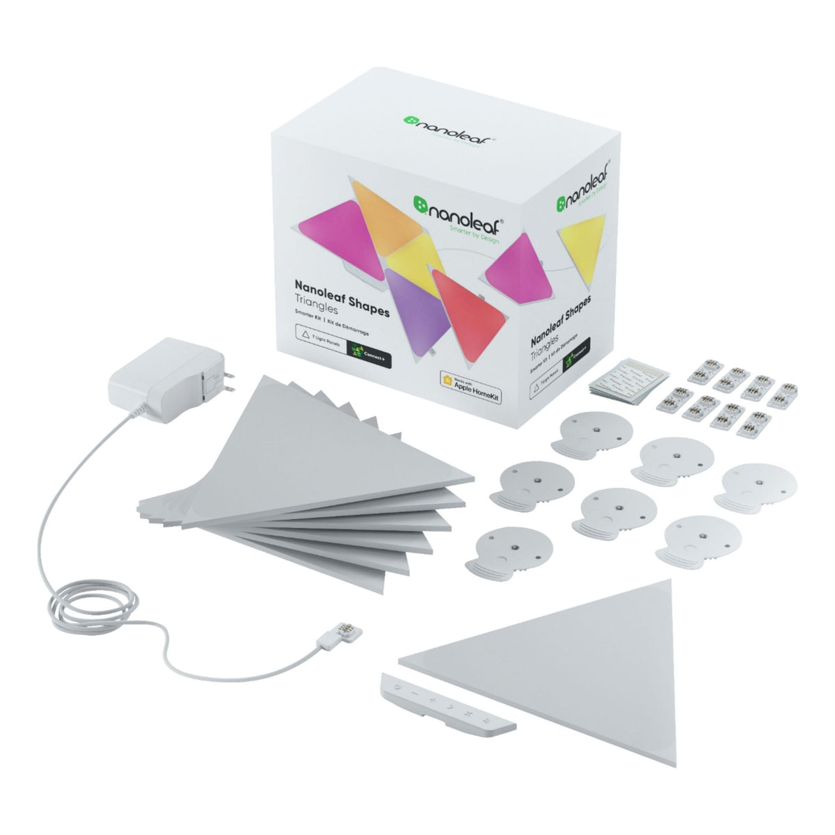 Nanoleaf - Canvas Smarter Kit - 9 Light Squares - Multicolor