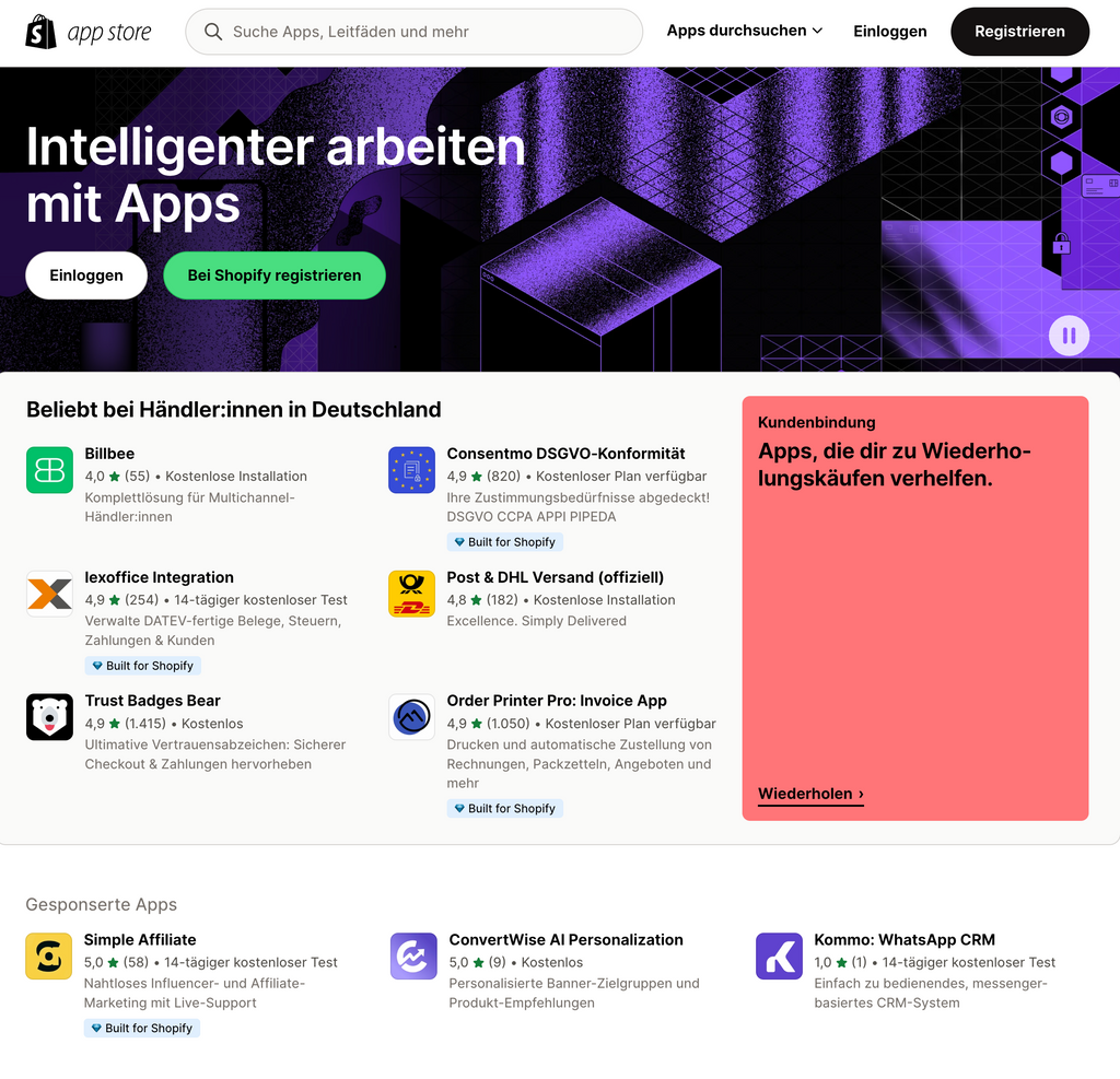 Shopify App Store