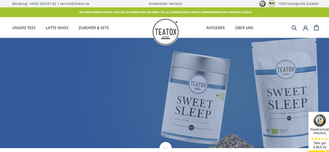 teatox shopify online shop