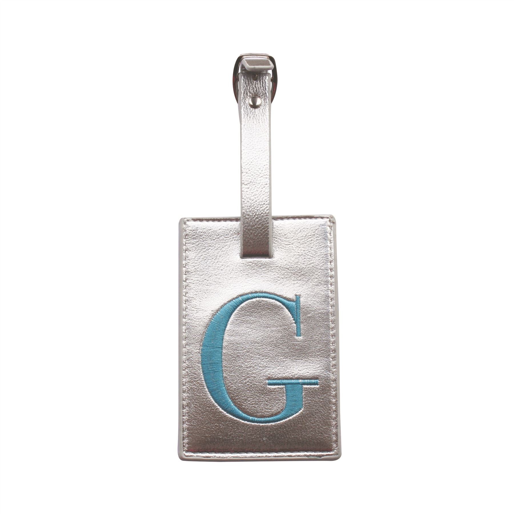 alphabet luggage tags