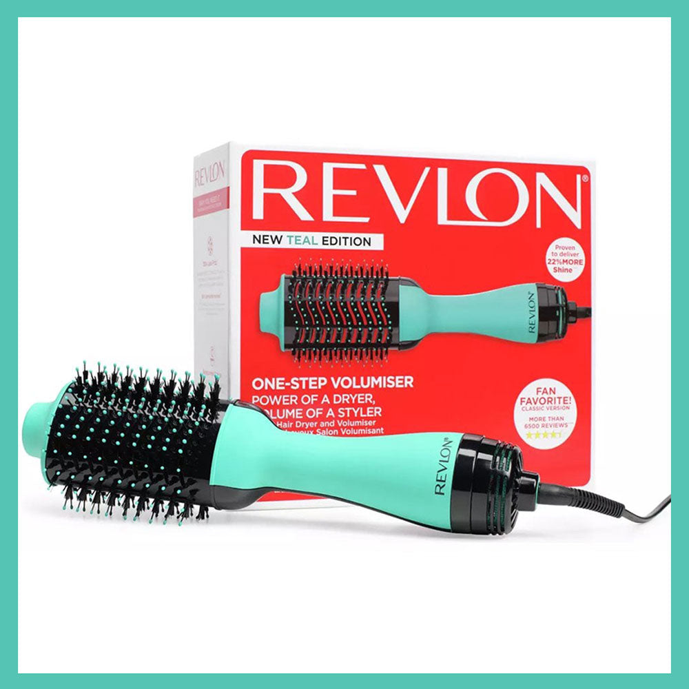 Revlon One-Step Hair Dryer and Volumizer New Teal Edition – OH MY GLAM