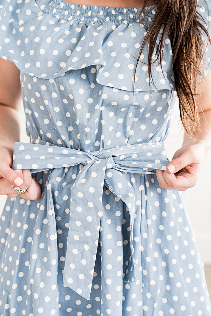 Blue Polka Dress – ShabbyApple