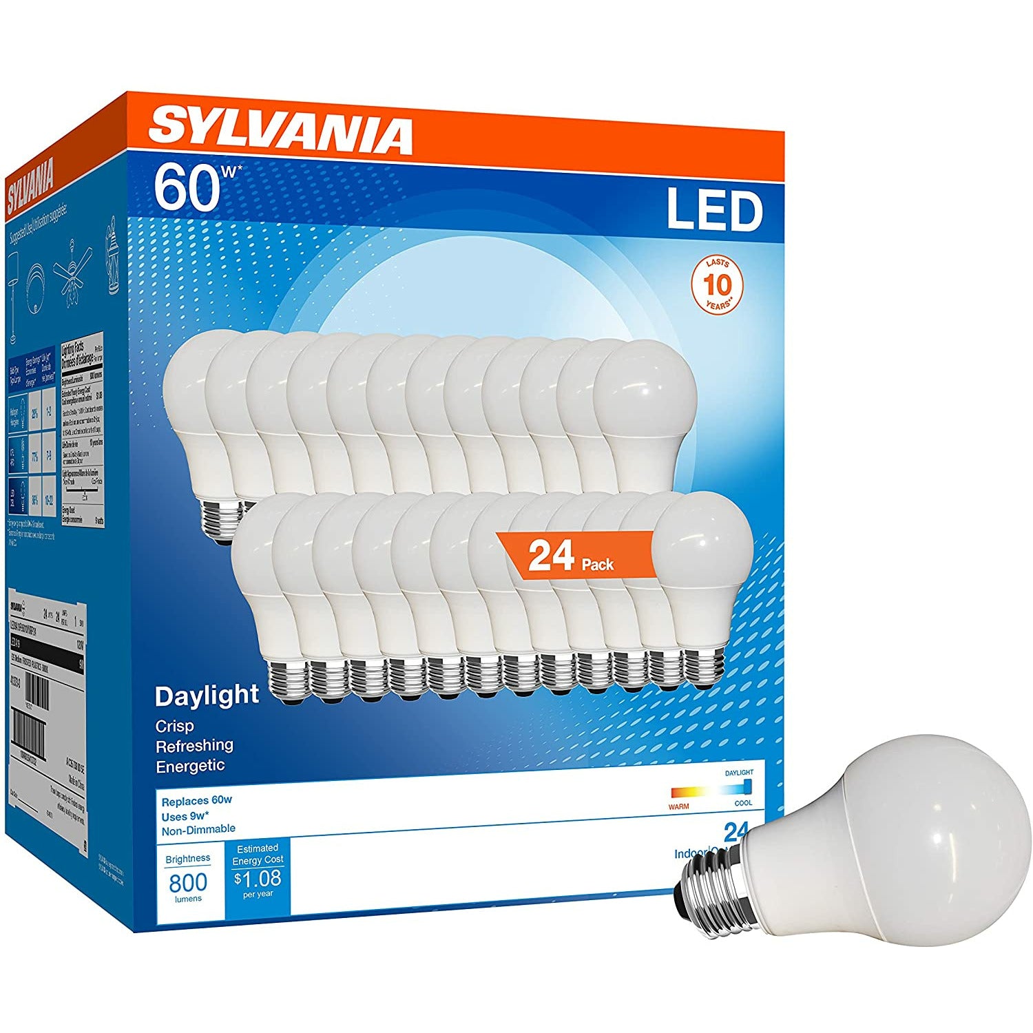 sylvania daylight led bulbs