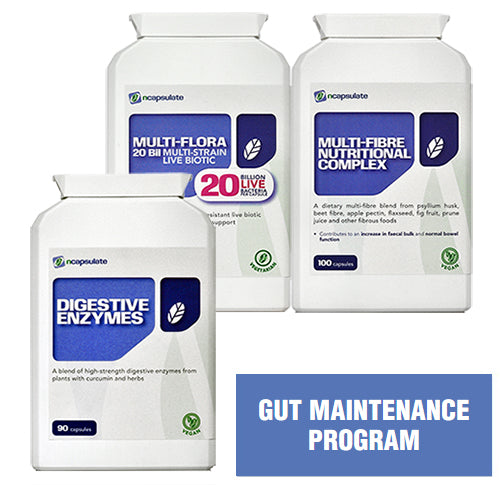 ncapsulate® Premium Health Supplements - Featured Product Gut Maintenance Program