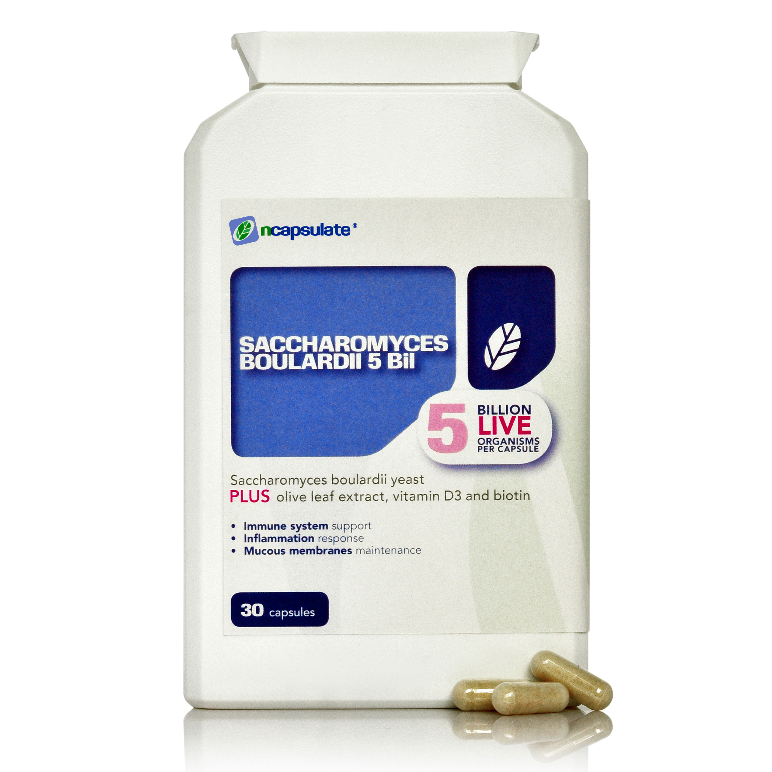 SACCHAROMYCES BOULARDII 5 BIL Probiotic Supplement
