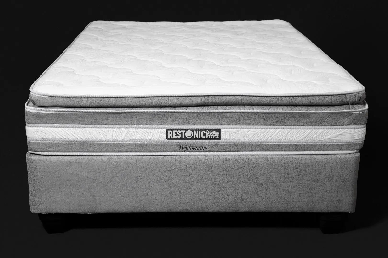 restonic 15 queen cotton 400 threadi mattress pad