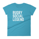 Rugby Social Legend - Women's short sleeve t-shirt - Saturday's A Rugby Day