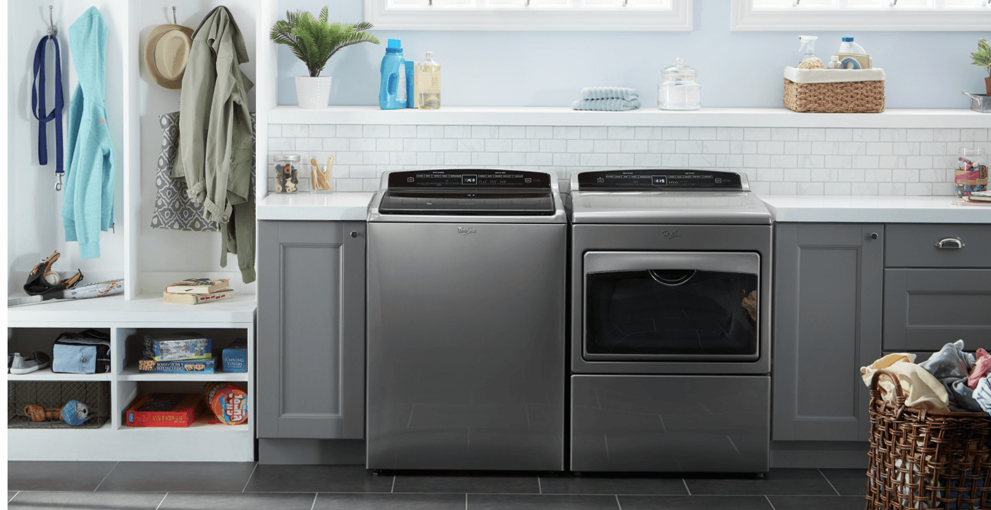 Shop Large Cpacity Washer & Dryer by Whirlpool