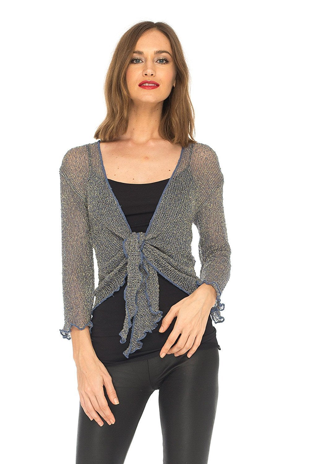 sparkly bolero cardigan