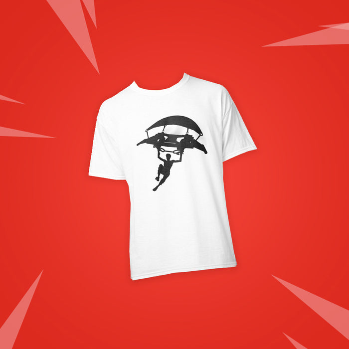 fortnite glider t shirt - red fortnite glider