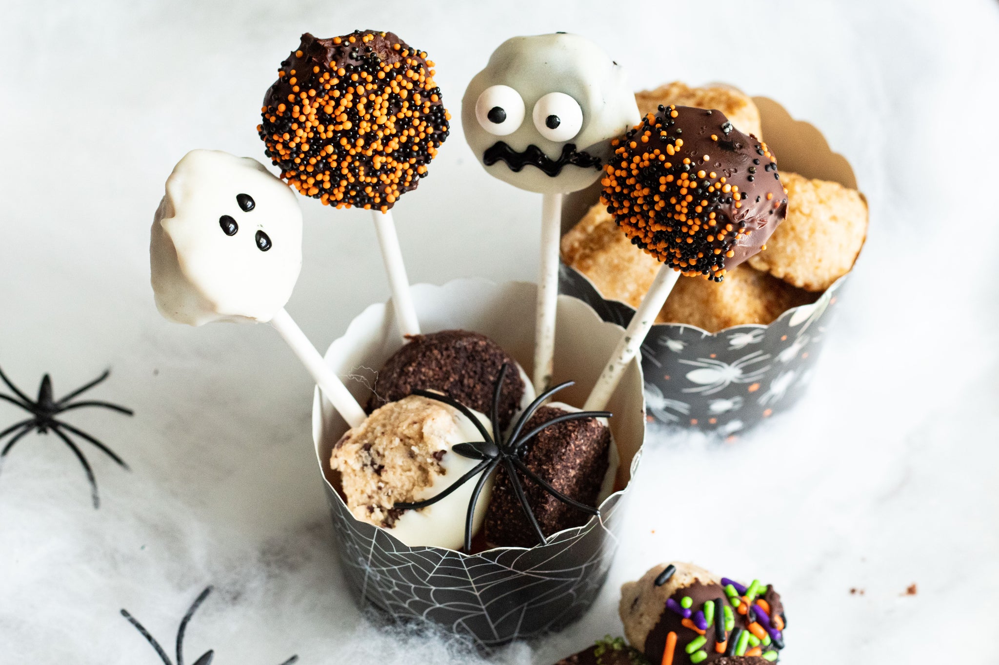 Spook-tacular Hail Merry Cookie Dough Pops
