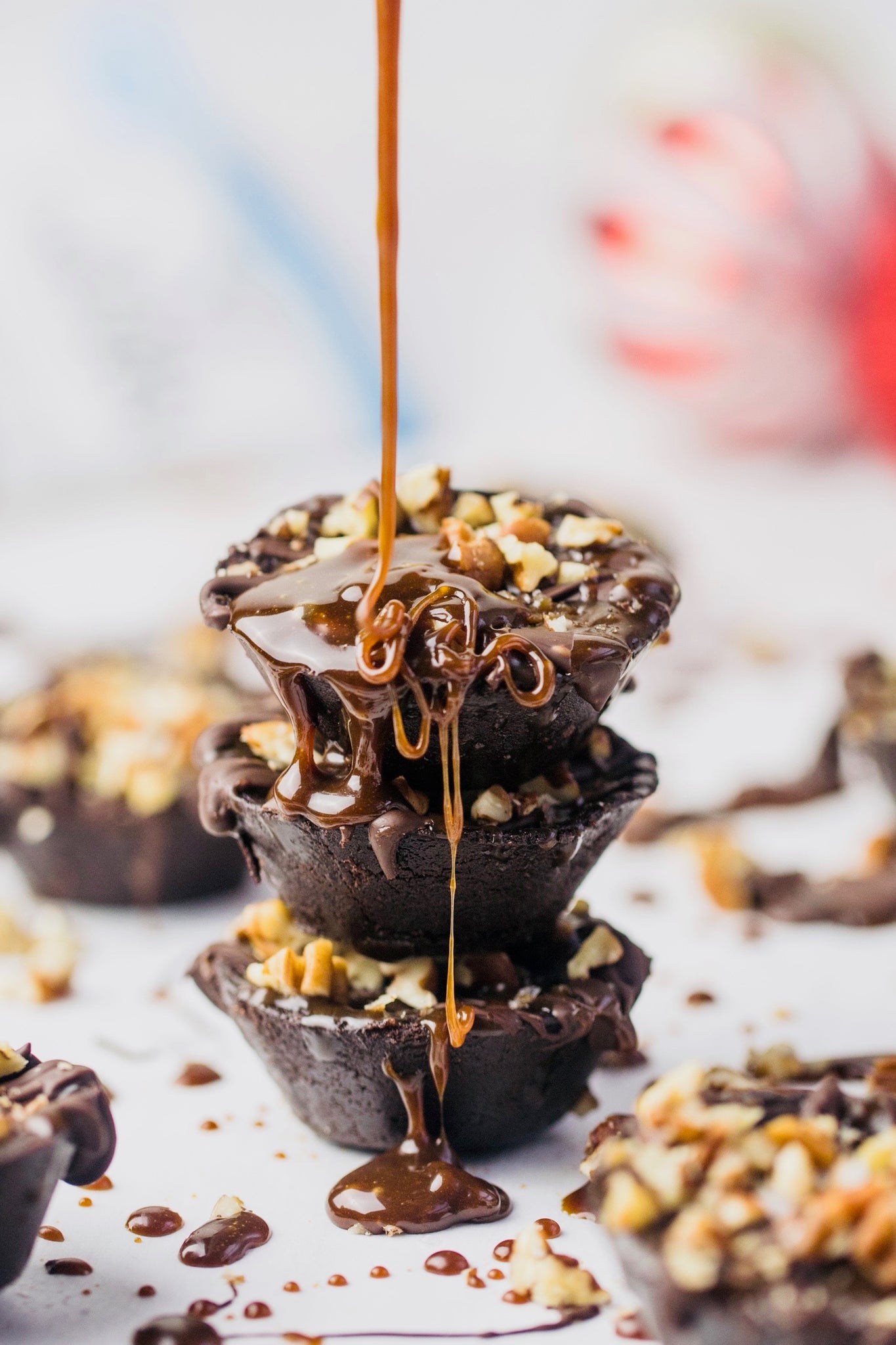 Hail Merry Chocolate Almond Turtle Cups