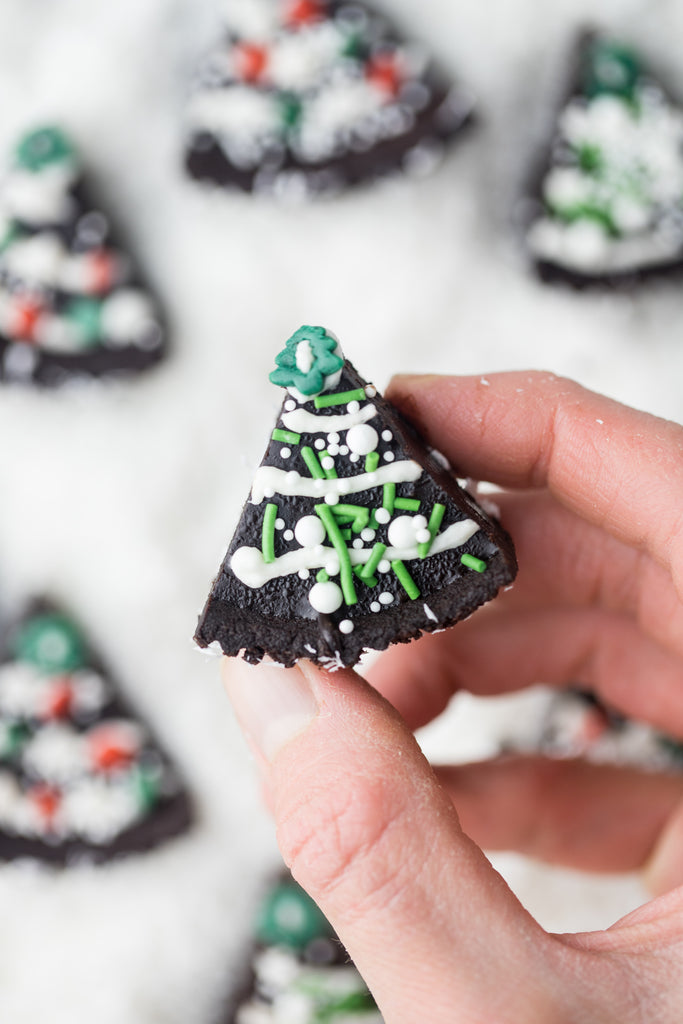 Mini Christmas Tree Tarts