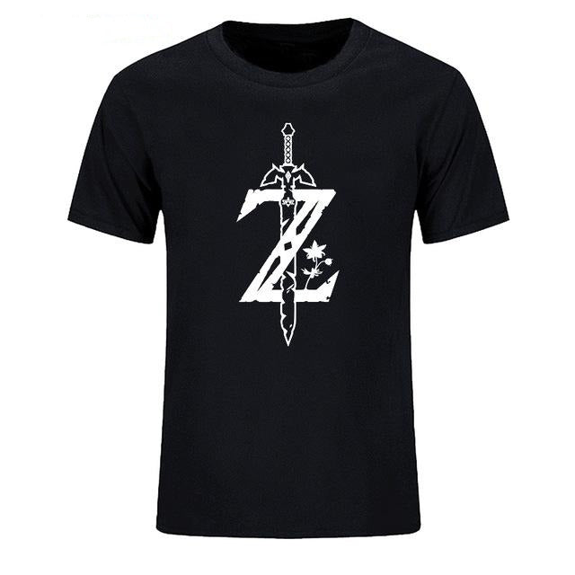 T-shirt Breath Of The Wild Logo & Zelda Boutique