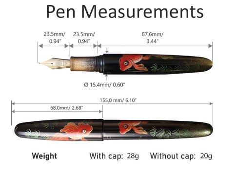 Dream Pen Sơn Mài - Goldfish Fountain Pen