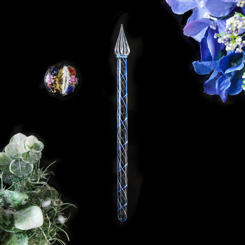 Kunisaki - Glass Dip Pen Set - Winter 35 - Wancherpen International