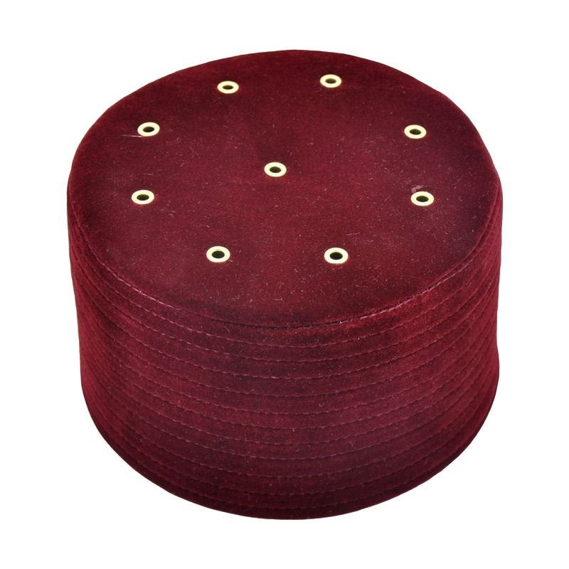 cm Taquiyah-Vintage Hat - Muslim Cap - Kufi - Topi - Der er 9 o